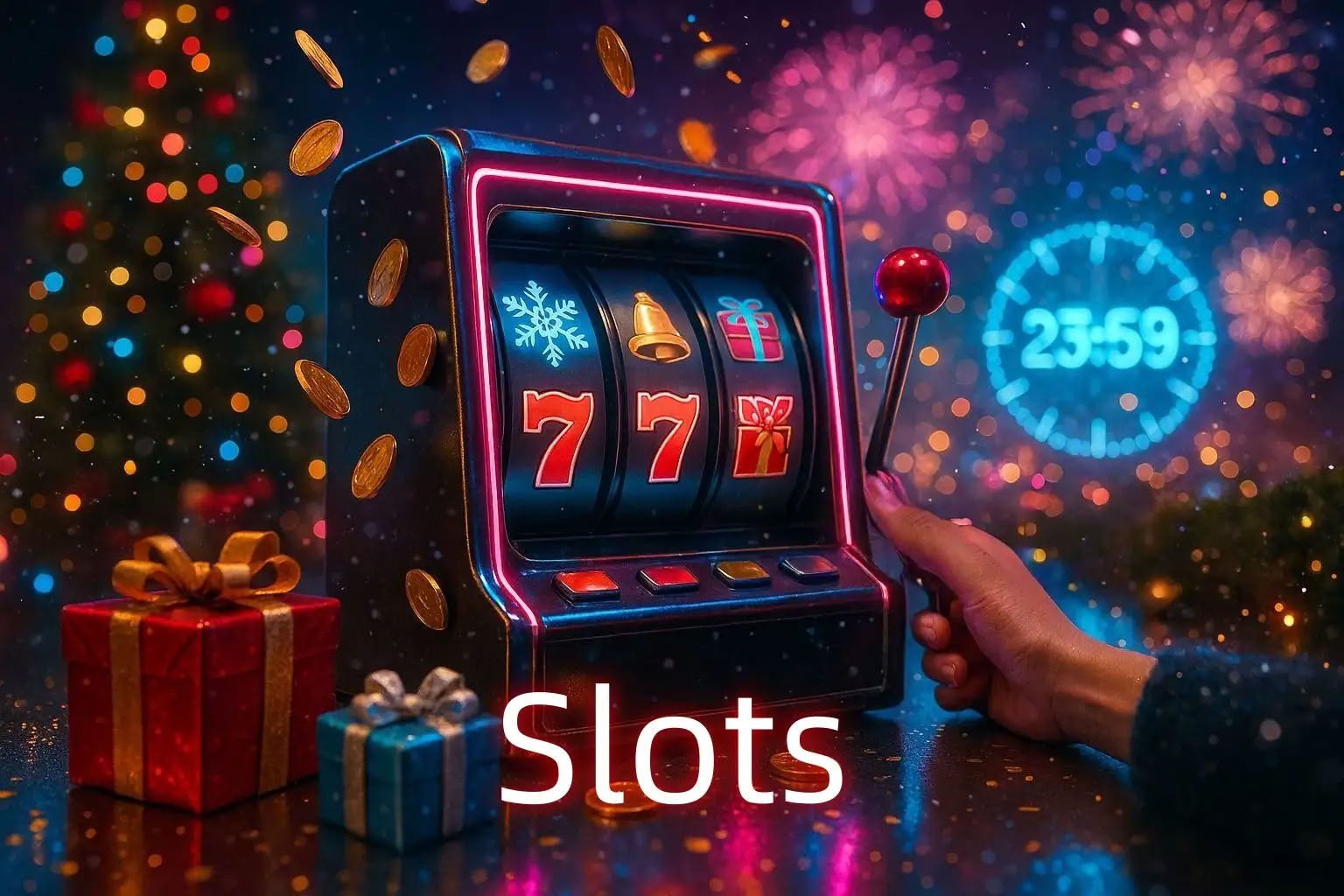 55c Slots Festivos